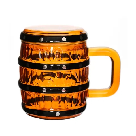 硼硅酸盐玻璃环保桶饮水玻璃杯